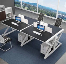 Load image into Gallery viewer, 4-Man Workstation desk
