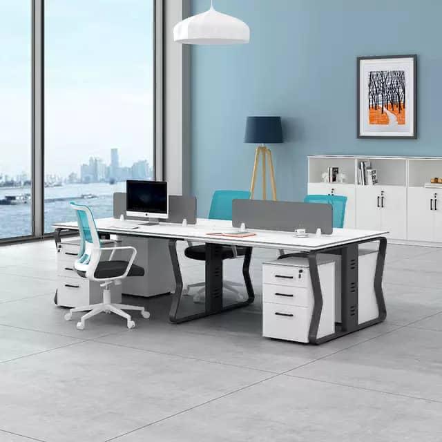 4 Man Workstation desk