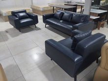 Load image into Gallery viewer, 5 Seater office Leather Sofa Set
