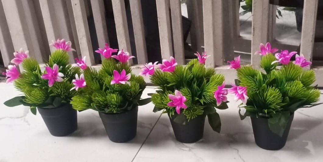 Small Table top Artificial flower plant