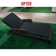 Outdoor Sun Lounger Bed with Cushion