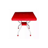 SQUARE OUTDOOR PLASTIC TABLE