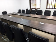20 seater U-shape conference table