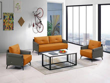 Load image into Gallery viewer, 5-Seater Tufted Office Reception Chair-Black
