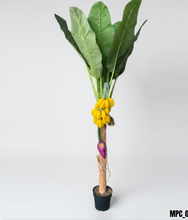 Load image into Gallery viewer, Artificial Banana plant
