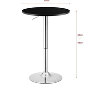 Black bistro Cocktail table