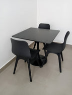 Nordic black plastic Outdoor Chair