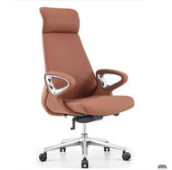 Brown Executive CEO swivel /visitor chair