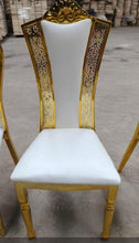 Load image into Gallery viewer, Gold Chiavari Event chairs designs
