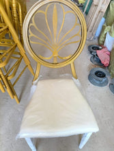 Load image into Gallery viewer, Gold Chiavari Event chairs designs

