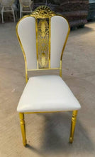 Load image into Gallery viewer, Gold Chiavari Event chairs designs
