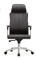 Heavy duty swivel leather office Chair with headrest