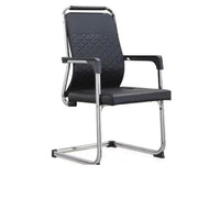 Executive Black Leather Visitor chair