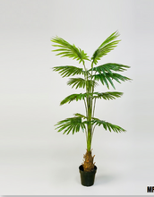 Load image into Gallery viewer, Artificial Fan palm Plant
