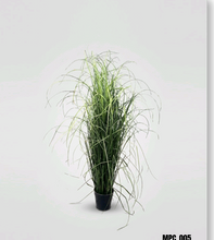 Load image into Gallery viewer, Artificial grass potted Plant Okra Vase 70cm
