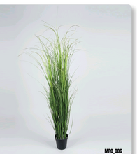 Load image into Gallery viewer, Artificial grass potted Plant Okra Vase 70cm
