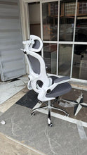 Load image into Gallery viewer, Grey Mesh ergonomic EXECUTIVE Chair
