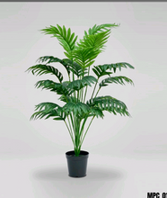 Load image into Gallery viewer, Artificial palm Potted Plant
