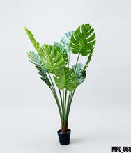 Load image into Gallery viewer, Sea basket Artificial monstera plant
