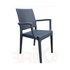 Plastic Rattan-look Outdoor Chair
