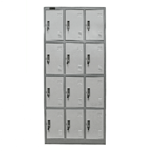 12 door storage locker