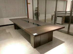Two -Toned Wooden conference table 3.2m