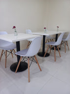 Solid dining /lounge table