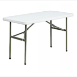 4 seater plastic table