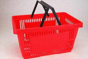 Hand held Shopping Basket with plastic handle
