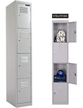 Load image into Gallery viewer, 4 door Workers Storage locker Cabinet
