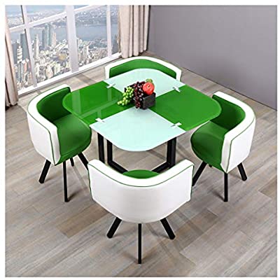 2 coloured dining table set