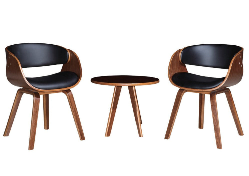 contemporary wooden dining chair