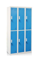 6 Door Workers Storage Locker Cabinet