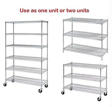 Load image into Gallery viewer, 6 Tier Adjustable Heavy Duty Shelving
