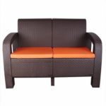 Two-Sitter-Rattan-Plastic-Chair-Brown