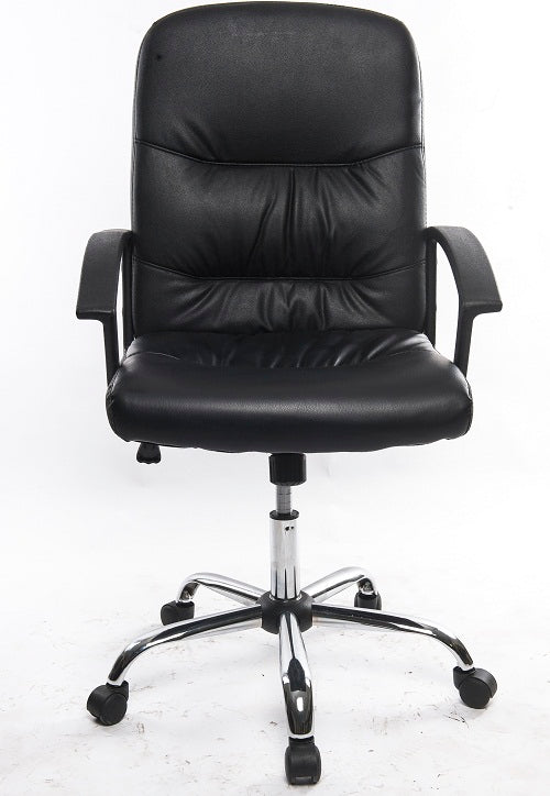 emel elite low back  leather office chair