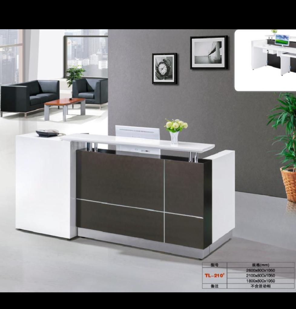1.8M front office reception desk