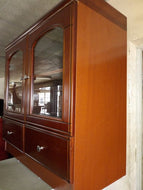 2ft glass cupboard