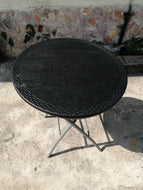 eunicon round foldable plastic table 