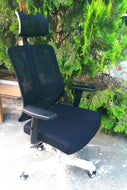 ADJUSTABLE ARMREST ERGONOMIC OFFICE CHAIR