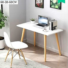 Load image into Gallery viewer, Nordic work table and Chair - white

