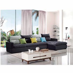 L-shape Fabric sofa