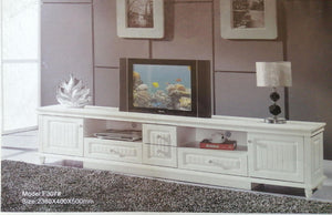 white television cabinet
