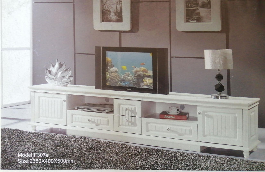 white television cabinet
