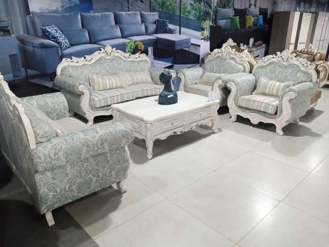 white royal sofa set