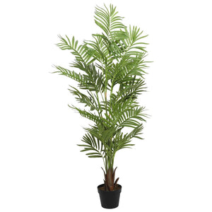 artificial indoor palm plant