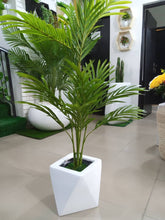Load image into Gallery viewer, small potted artificial palm plant
