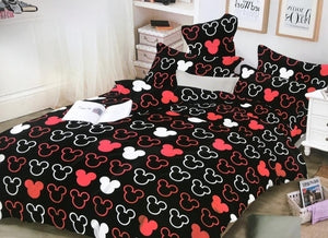 beautiful heart bed sheet set