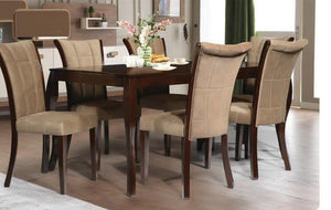 Brown 6 Sitter Dining Table Set