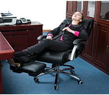 Load image into Gallery viewer, Benzer Executive Office Chair with Leg rest
